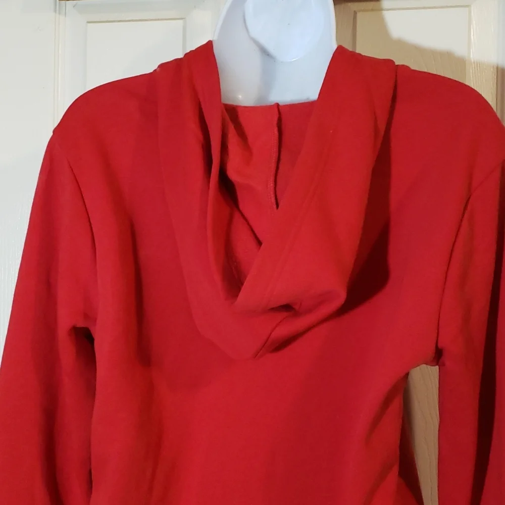Old Navy Red cotton Blend Hoodie - Picture 5 of 8